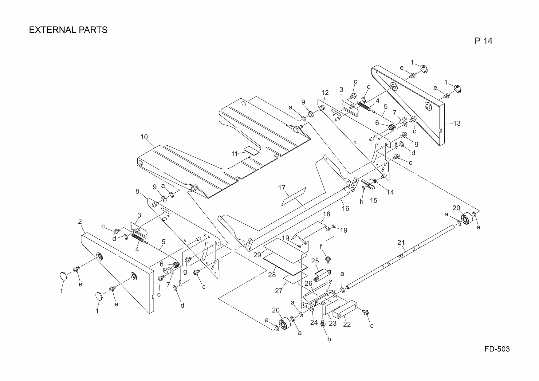 Konica-Minolta Options FD-503 A0H0 Parts Manual-5